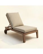 Andrew 45.8 '' Long Reclining Single Chaise With Cushions (synthetic illustration; no displayed measurements)