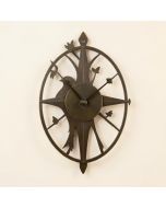 Dormington Treetop Bird Outdoor 18 '' Wall Clock (synthetic illustration; no displayed measurements)