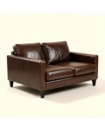 Robeson 80 '' Faux Leather Tuxedo Arm Sofa (synthetic illustration; no displayed measurements)