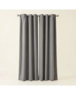 Ambesonne London 2 Panel Curtain Set (synthetic illustration; no displayed measurements)