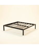 Aguie 43.31 '' Steel Bed Frame (synthetic illustration; no displayed measurements)