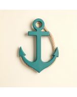 Ship Anchor And Rope Wall Décor (synthetic illustration; no displayed measurements)