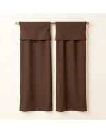 Nature Room Darkening Rod Pocket Curtain Panels (synthetic illustration; no displayed measurements)