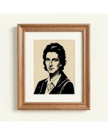 School Of Paris By Pablo Picasso - Picture Frame Advertisements Print On Paper (synthetic illustration; no displayed measurements)