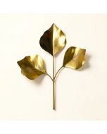 Metal Ginkgo Leave Wall Décor (synthetic illustration; no displayed measurements)