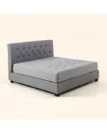 Echoe Twin Tufted Upholstered Platform Bed (synthetic illustration; no displayed measurements)
