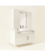 Ashwini 16 '' Wall-Mounted Single Bathroom Vanity Set (synthetic illustration; no displayed measurements)