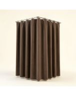 Marmo Shower Curtain + Hooks (synthetic illustration; no displayed measurements)