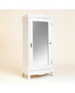 Tomaso Hand Painted Jewelry Armoire With Mirror (synthetic illustration; no displayed measurements)