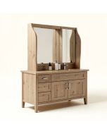 Fawkes 60 '' Double Bathroom Vanity Set (synthetic illustration; no displayed measurements)