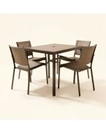 Roclincourt 5 Piece Bistro Set (synthetic illustration; no displayed measurements)