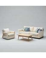 Silke Outdoor Loveseat Set (synthetic illustration; no displayed measurements)