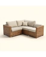 Broxson Patio Sectional With Cushions (synthetic illustration; no displayed measurements)