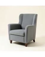 Upholstered Wingback Arm Chair (synthetic illustration; no displayed measurements)