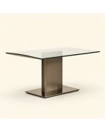 Curtsinger Glass Top Modern Dining Table (synthetic illustration; no displayed measurements)
