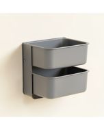 Homz Off Wall Organizer With Wall Basket (synthetic illustration; no displayed measurements)