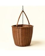 Skiatook Rattan Hanging Basket And Planter (synthetic illustration; no displayed measurements)