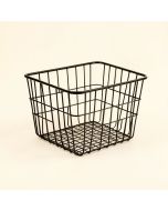 Linear Metal/Wire Basket (synthetic illustration; no displayed measurements)
