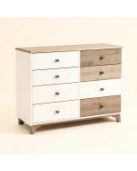 Fusion 6 Drawer Double Dresser (synthetic illustration; no displayed measurements)