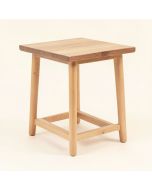 Aiza Wood End Table (synthetic illustration; no displayed measurements)
