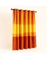 Atkin Tropical Sunset Single Curtain Panel (synthetic illustration; no displayed measurements)