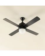 36 '' Mercurio 3 - Blade Caged Ceiling Fan With Wall Control And Light Kit Included (synthetic illustration; no displayed measurements)