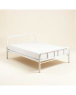 Simbula Metal Platform Bed (synthetic illustration; no displayed measurements)