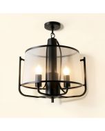 Troutt 9 - Light Lantern Drum Chandelier (synthetic illustration; no displayed measurements)