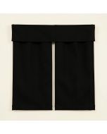 Shell Geometric Room Darkening Rod Pocket Curtain Panels (synthetic illustration; no displayed measurements)