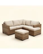 Winebarger Patio Sectional With Cushions (synthetic illustration; no displayed measurements)