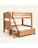 Abel Staircase Twin Over Full Bunk Bed With Trundle (synthetic illustration; no displayed measurements)