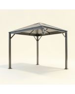 13 Ft. W X 10 Ft. D Steel Pergola (synthetic illustration; no displayed measurements)