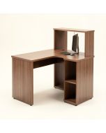 Bestier Computer Desk With Storage Shelves Under Desk (synthetic illustration; no displayed measurements)