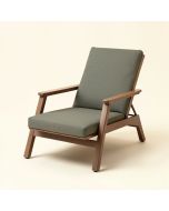 Solid Patio Chair (synthetic illustration; no displayed measurements)