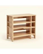 8-Compartment 8 Pair Stackable Shoe Rack (synthetic illustration; no displayed measurements)