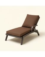 Achary Outdoor Reclining Chaise Lounge With Cushion (synthetic illustration; no displayed measurements)