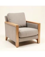 32.25 '' Wide Polyester Armchair (synthetic illustration; no displayed measurements)