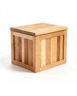 Grade A Soild Wood Deck Box (synthetic illustration; no displayed measurements)