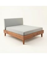 Abner Upholstered Sleigh Bed (synthetic illustration; no displayed measurements)