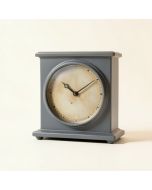 Industrial Vintage Tabletop Clock (synthetic illustration; no displayed measurements)