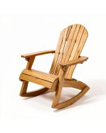 Wanda Atlantic Solid Wood Rocking Adirondack Chair (synthetic illustration; no displayed measurements)