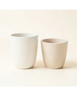 Jenneifer 2 Piece Ceramic Pot Planter Set (synthetic illustration; no displayed measurements)