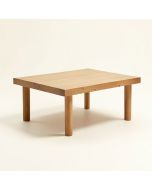 Furney Solid Wood Coffee Table (synthetic illustration; no displayed measurements)