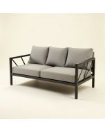 Archambault Patio Sofa With Cushions (synthetic illustration; no displayed measurements)