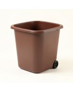 Rolling Laundry Hamper (synthetic illustration; no displayed measurements)