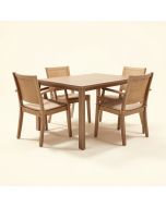 Avelin 5 Piece Bistro Set (synthetic illustration; no displayed measurements)