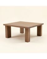 Trestle Coffee Table (synthetic illustration; no displayed measurements)