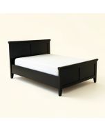 Brancaccio Full Low Profile Sleigh Bed (synthetic illustration; no displayed measurements)