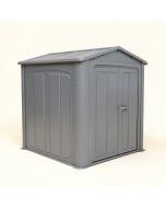 6 Ft. W X 10 Ft. D Plastic Storage Shed (synthetic illustration; no displayed measurements)
