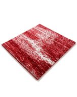 Santa Baby Decorative Ombre Print Flatweave Red/White Rug (synthetic illustration; no displayed measurements)